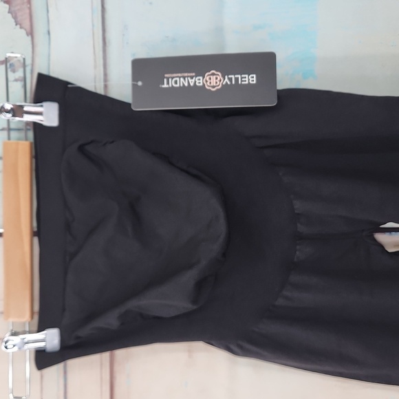 Belly Bandit Maternity Bump Support Leggings in Black - Picture 4 of 7